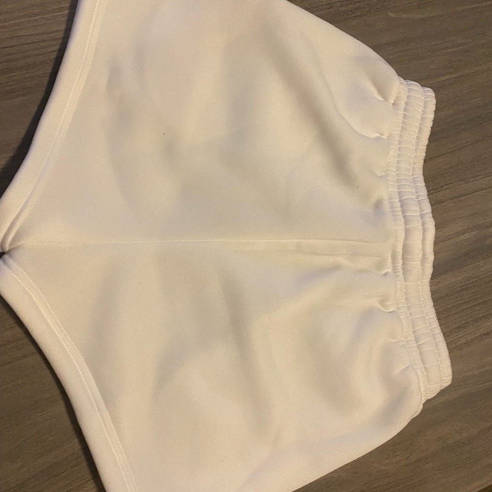 SHEIN Kids White Shorts with pockets!